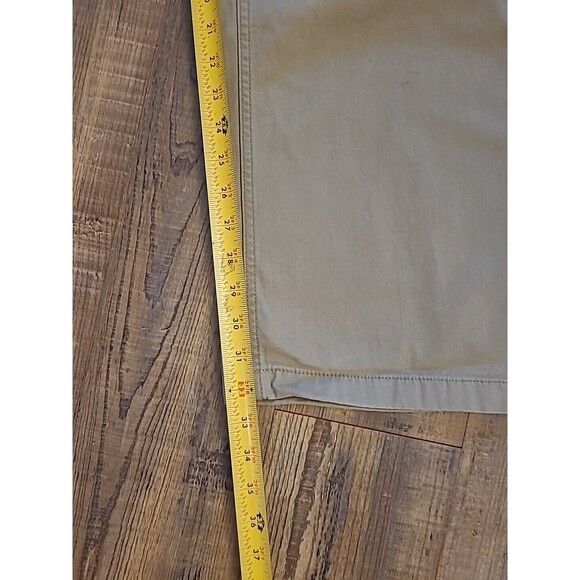 Carhartt Relaxed Fit Pants Men's  42x34 Khaki Tan Rugged Flex Canvas Workwear - Picture 3 of 7